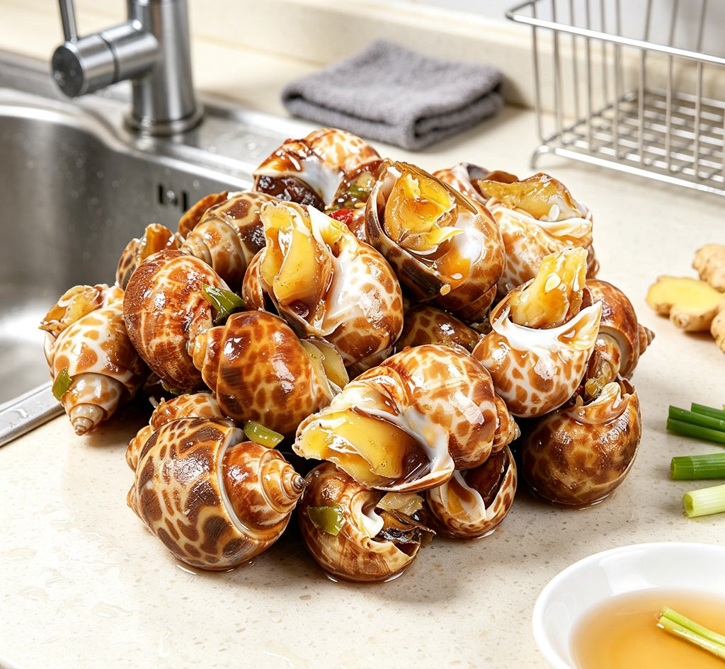 Marinated Sea Snails - Savoury Herb & Spice Glaze